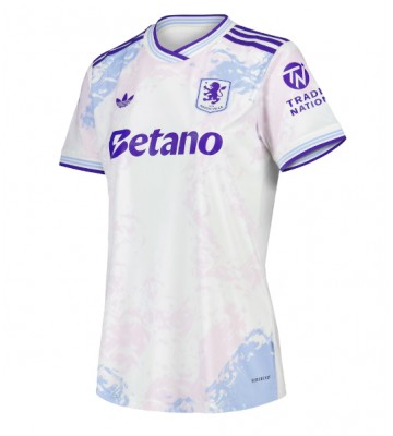 Aston Villa Harvey Elliott #9 Tredjetrøje Dame 2025-26 Kortærmet